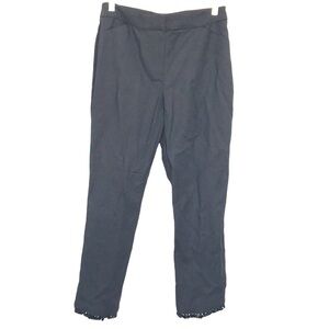 CHICO’S dangle sequin ankle pants black size 0 or Small